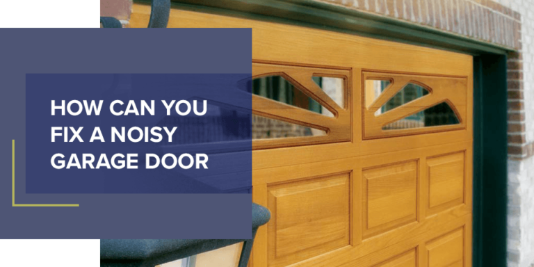 How Can You Fix a Noisy Garage Door? | Crawford Door Sales